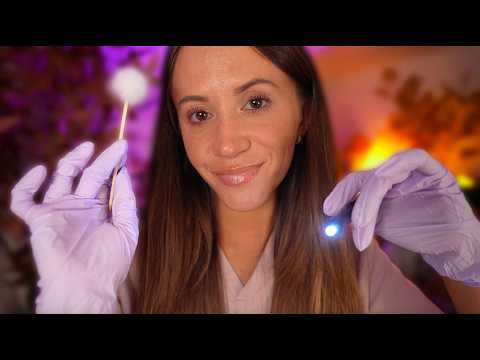 ASMR Cranial Nerve Exam EYES CLOSED 😴 For Deep Sleep