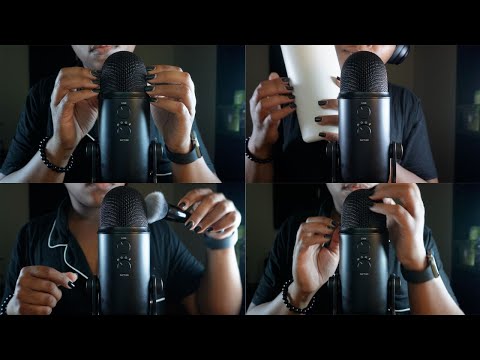 ASMR Amazing Relaxing Triggers | Tapping, Scratching, Brushing | No Talking