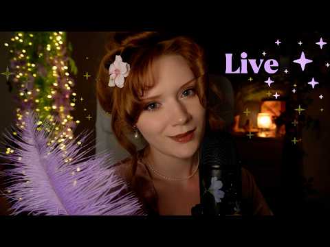 ASMR Spit painting, Eye cleaning, Inaudible whisper,Chocolate melt,Feathers,Plucking, Kisses🌙