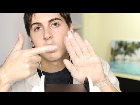 ASMR DOCTOR Roleplay 💊 BINAURAL 3D Latex Gloves & Male Whisper w/ 3dio Ear to Ear Medical Checkup RP
