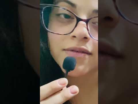 ASMR - TINGLE WORDS & CAMERA BRUSHING