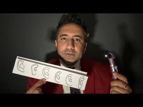 ASMR: Low Light Full Ear Assessment (binaural roleplay)