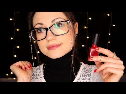 [ASMR] WEIHNACHTS BEAUTY SALON RP - Entspannte Maniküre für Dich (Deutsch/German)