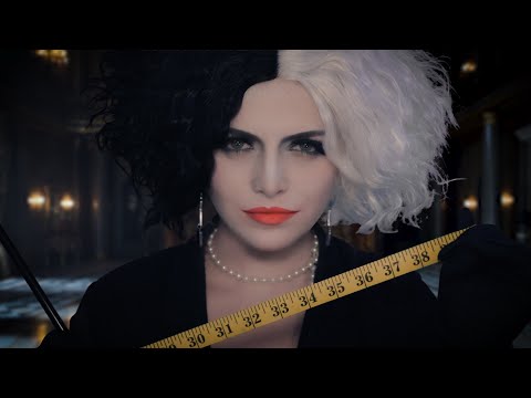 ASMR | Cruella Measures & Designs You An Outfit | ( Role Play, Measuring You, Personal Attention )