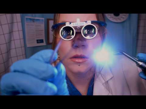 ASMR Eye Exam - Removing a Foreign Object from your Eye | Medical Roleplay