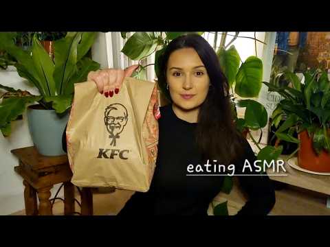Eating KFC for the first time | ASMR