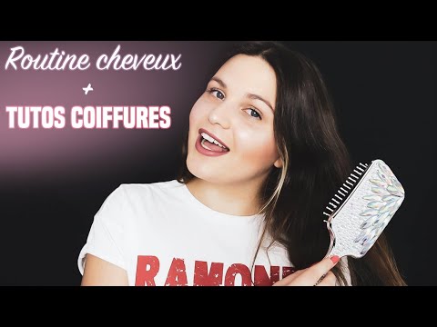 ASMR FRANÇAIS ☽ Ma routine cheveux + Tutos coiffures pour cheveux gras (super simple mais efficace)