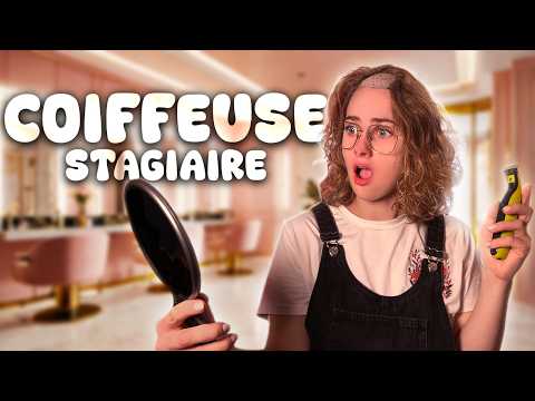 La STAGIAIRE s'invite chez la COIFFEUSE - ASMR RP - Coiffeuse