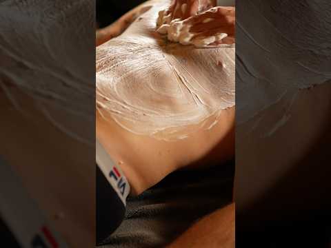 Why I use shaving cream massage foam.
