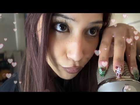 asmr ₊˚⋆୨୧🧸 fast mouth sounds, mic triggers, nail sounds ! 