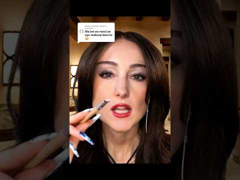 eyeshadow tutorial from your new jersey italian aunt #asmr