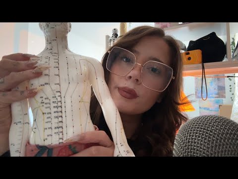 ASMR placebo massage & mouth sounds with TAD