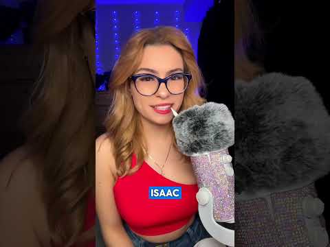 ASMR DEVINER TON NOM 🥰 #asmr #asmrfrancais #shorts #shortsfeed