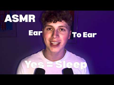 ASMR - If You Say Yes You Can Go To Sleep - Asking You 50 Questions