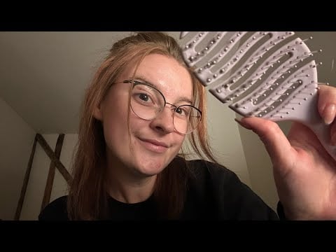Personal Attention ASMR | Hair Brushing, Skincare, & Face Brushing for Relaxation