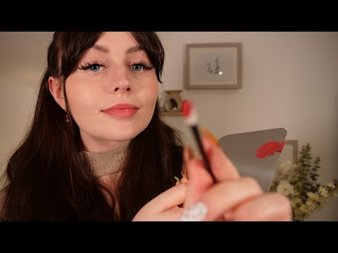 ASMR Professional Makeup Artist Prepares You For a Photoshoot ❤️