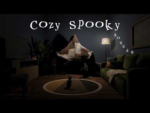 Something's In The Blanket Fort... | moody rain, static crackle, soft rummaging | No AI Ambience