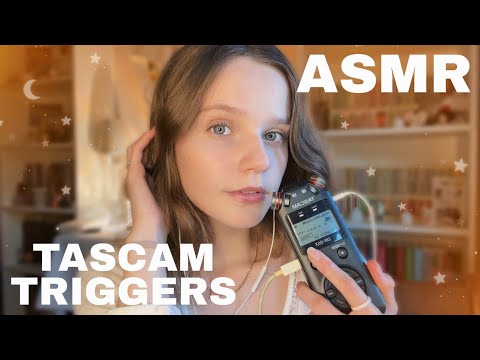ASMR Top 5 Tascam Triggers 🔥 Mouth Sounds, Mic Biting, Scratching