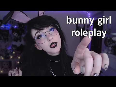 ASMR Do Exactly what the Goth Bunny says 🫵🏻 (or face her fury)