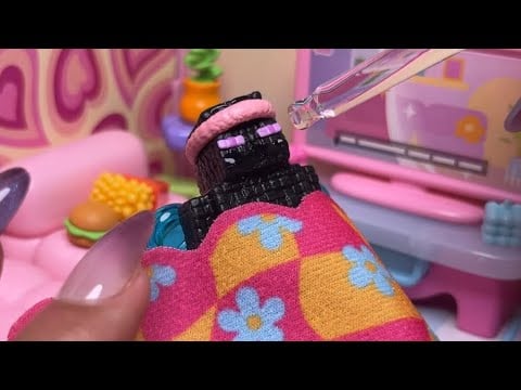 asmr 👾 spa day for cute toys (live) 