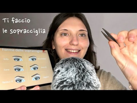 VIDEO RICHIESTA: Ti faccio le sopracciglia ASMR 🤍