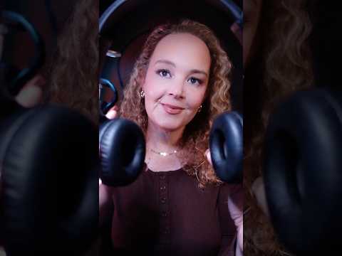 ASMR Ear to Ear Competing Words 👂 Binaural Hearing Test, Maximum Tingles #shorts