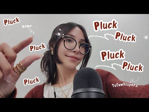 ASMR | Plucking your Negative Energy [SO TINGLY]