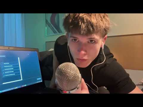 ASMR learn french with me (bonjour etc)