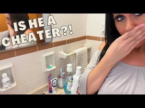 My Hookup's Bathroom... *is he a cheater!?* ASMR