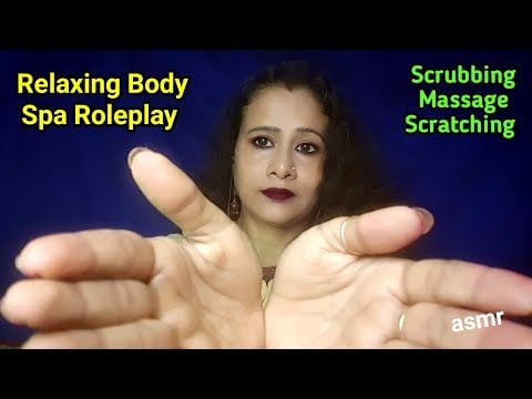 ASMR Body Spa 💧 Wiping, Scrubbing & Moisturizing You |Gentle Scratching & Deep Tingles | Asmr Ghosal
