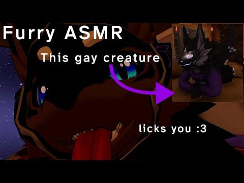 [Furry ASMR] Novabeast cleans your ears and gives you kisses (mouth sounds)