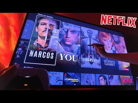 ASMR | Scrolling Through Netflix 🎥 (movie whisper ramble)