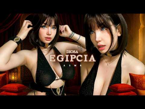 Antiguo Egipto sacerdotisa te ayuda a dormir 👑 eres el FARAÓN ROLEPLAY ASMR 