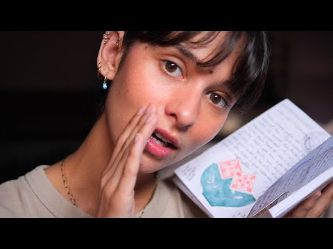 ASMR - Chuchotis dans le creux de tes oreilles (mon carnet!!)