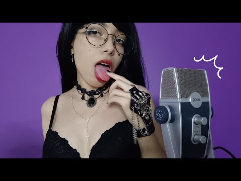 ASMR SEU CÉREBRO VAI DERRETER COM ESSES SONS DE BOCA SUPER INTENSO