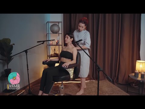 Quiet ASMR Chair Massage Therapy