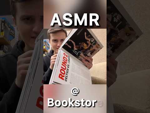 ASMR @ A BOOKSTORE 📖 (asmr in public) #shorts #asmr #books