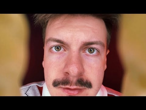 [ASMR] Face Massage with Someone's(?) Bones | Lens Tapping | Visual ASMR Triggers