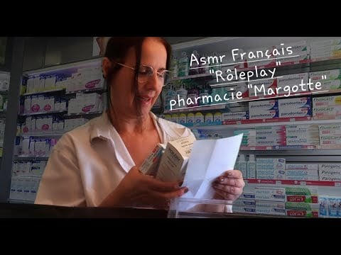 #Asmr Français, #rôleplay Pharmacie "Margotte"