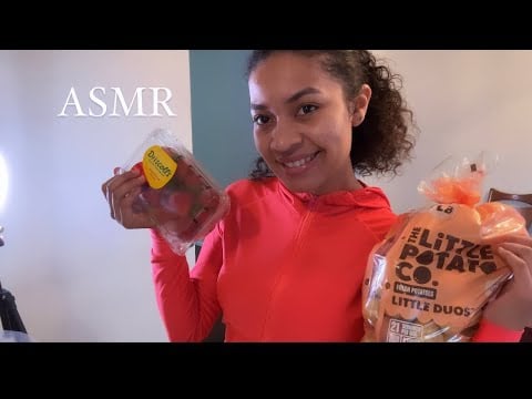 ASMR Grocery haul en Español (tapping & whispering)