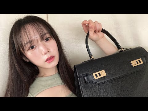 ASMR 내 가방 물건 소개하기💼 위스퍼링 수다와 입소리 메이크업 춉춉ㅣWhispering Talking & Mouth Sounds