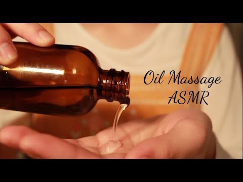 ASMR Relaxing Oil Facial Massage (No Talking)