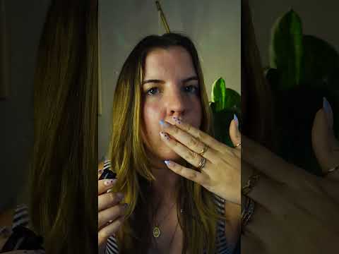 mouth sounds monday: spit painting👅💦 #asmr #mouthsounds #spitpainting h