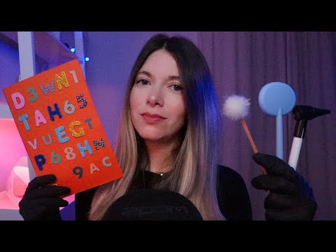 ASMR Qué hay en tu OJO? Revisión médica relajante | Love ASMR español