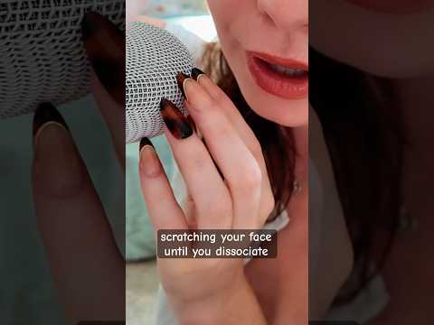 ASMR Relax While I Scratch Your Face ✨ Long Nails + Mic Scratching #asmr