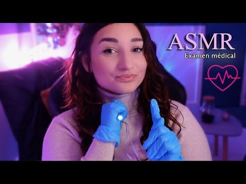 ASMR FRANCAIS : ROLEPLAY EXAMEN MEDICAL 🩺