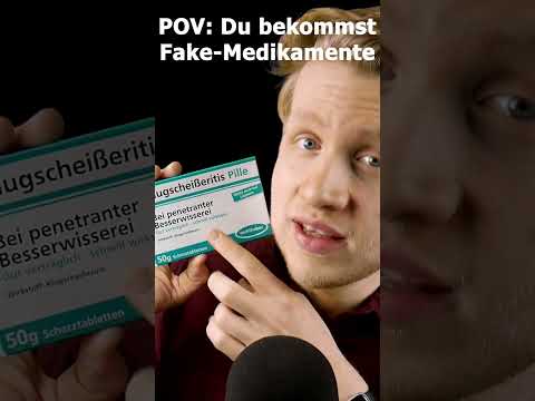 ASMR - POV: Du bekommst Fake-Medikamente! #shorts #asmr #roleplay #deutscheasmr