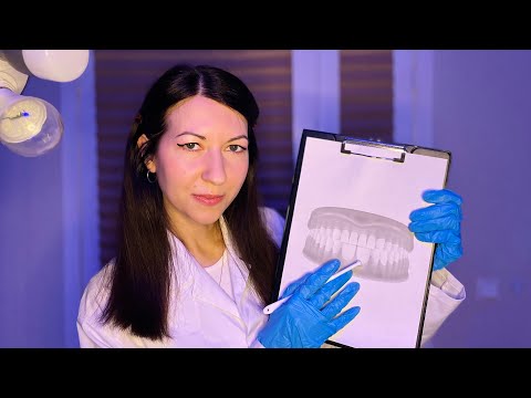 АСМР Приятный осмотр у стоматолога 👩‍⚕️ ASMR DOCTOR