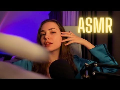 ASMR Inaudible Whispering + Tingly Triggers 💆‍♀️