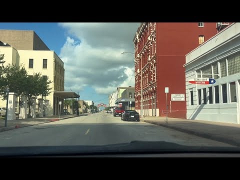 Galveston, Texas Driving Tour | ASMR Narrated Driving Tour